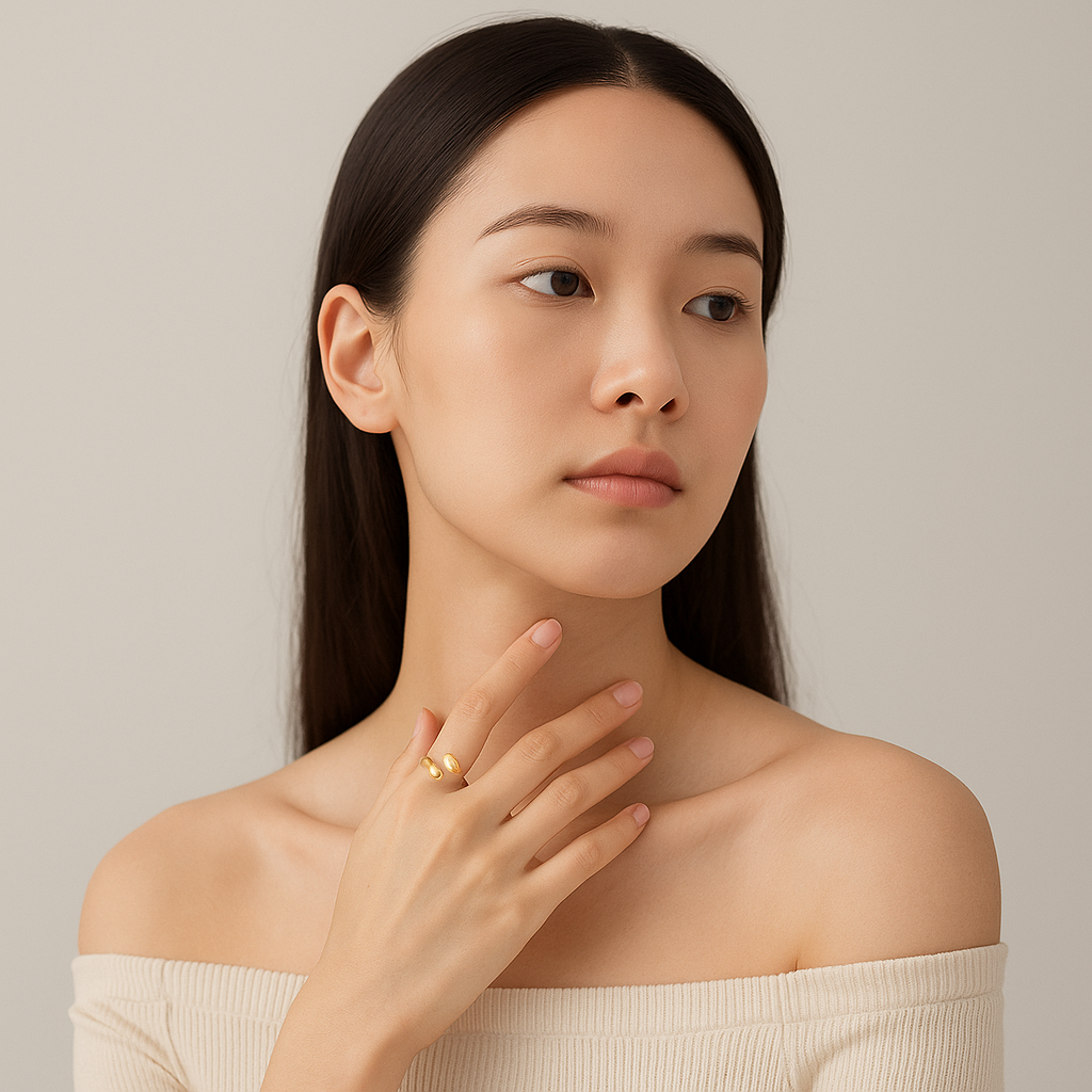 ELARA – Gouden Stroomring